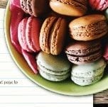 image of a bowl of macarons