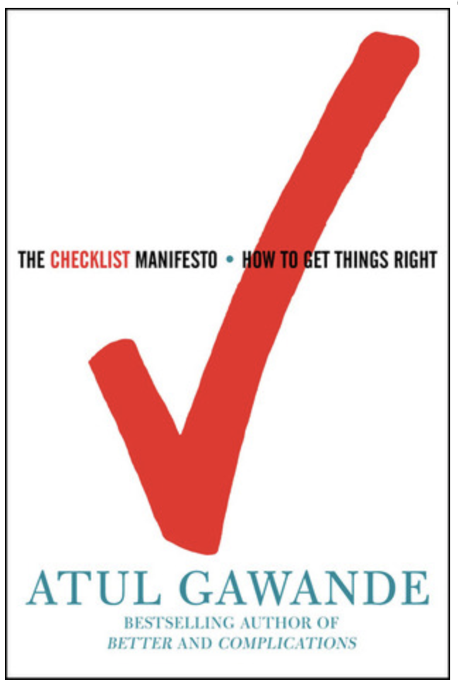 the checklist manifesto