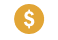 image of a money symbol as you can automate your finances and improve your work-life balance