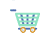 image of a shopping cart since online grocery shopping is another way to automate your life, our second tip for better work life balance