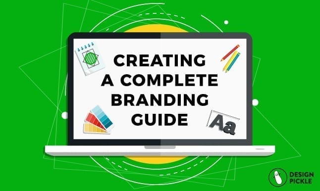 image of Design Pickle's creating a complete branding guide to get advice about branding online