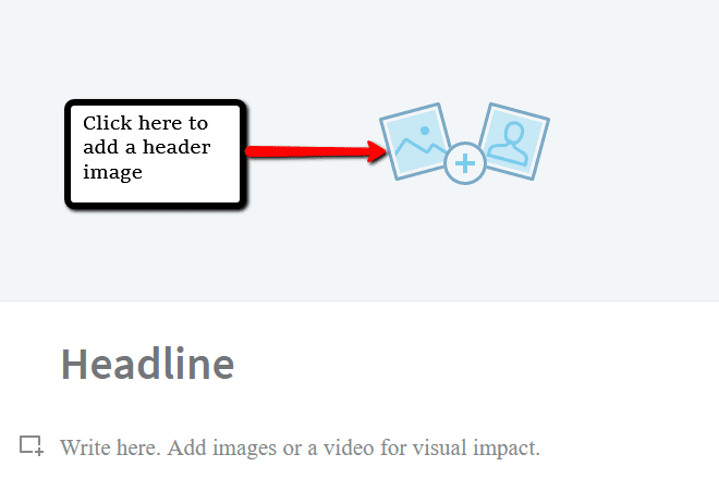 image of how to add a header image on linkedin to maximize your linkedin efforts