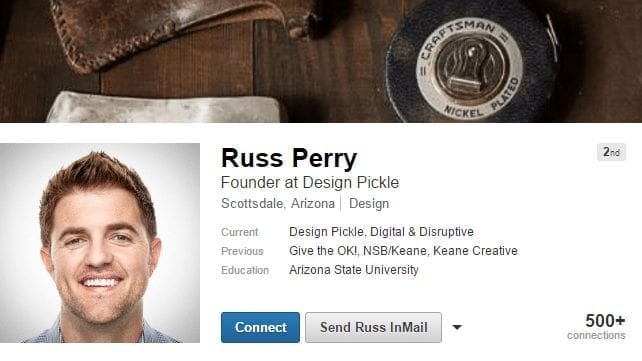 image of russ perry's linkedin profile