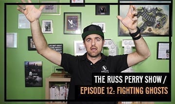 featured image for the russ perry show episode 12: fighting ghosts