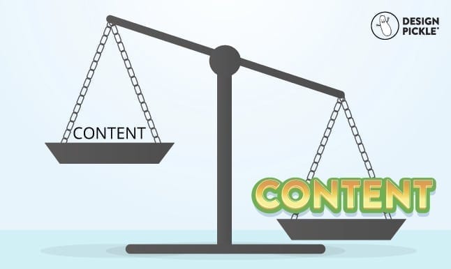 image of a content scale