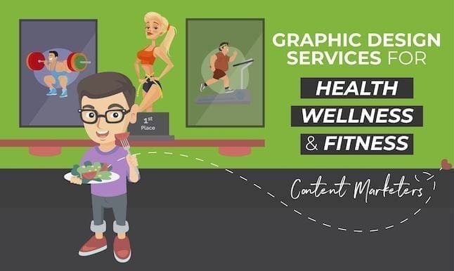 featured image for Graphic Design Services for Health, Wellness, and Fitness Content Marketers