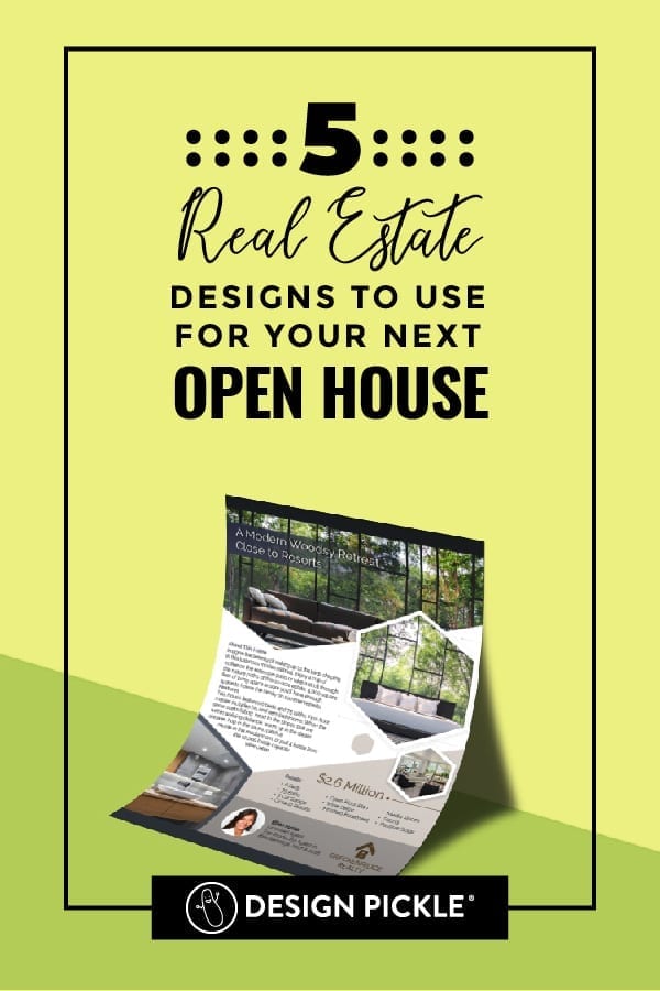 Real estate flyer graphic design | Design Pickle