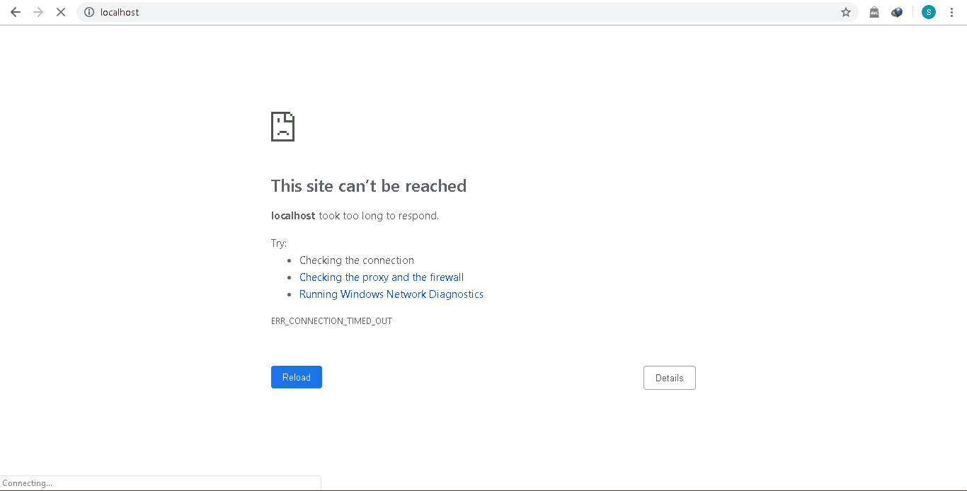 browser default page