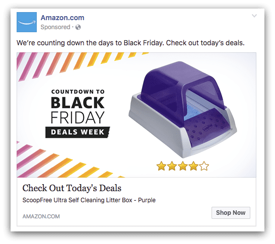 Amazon Black Friday ad