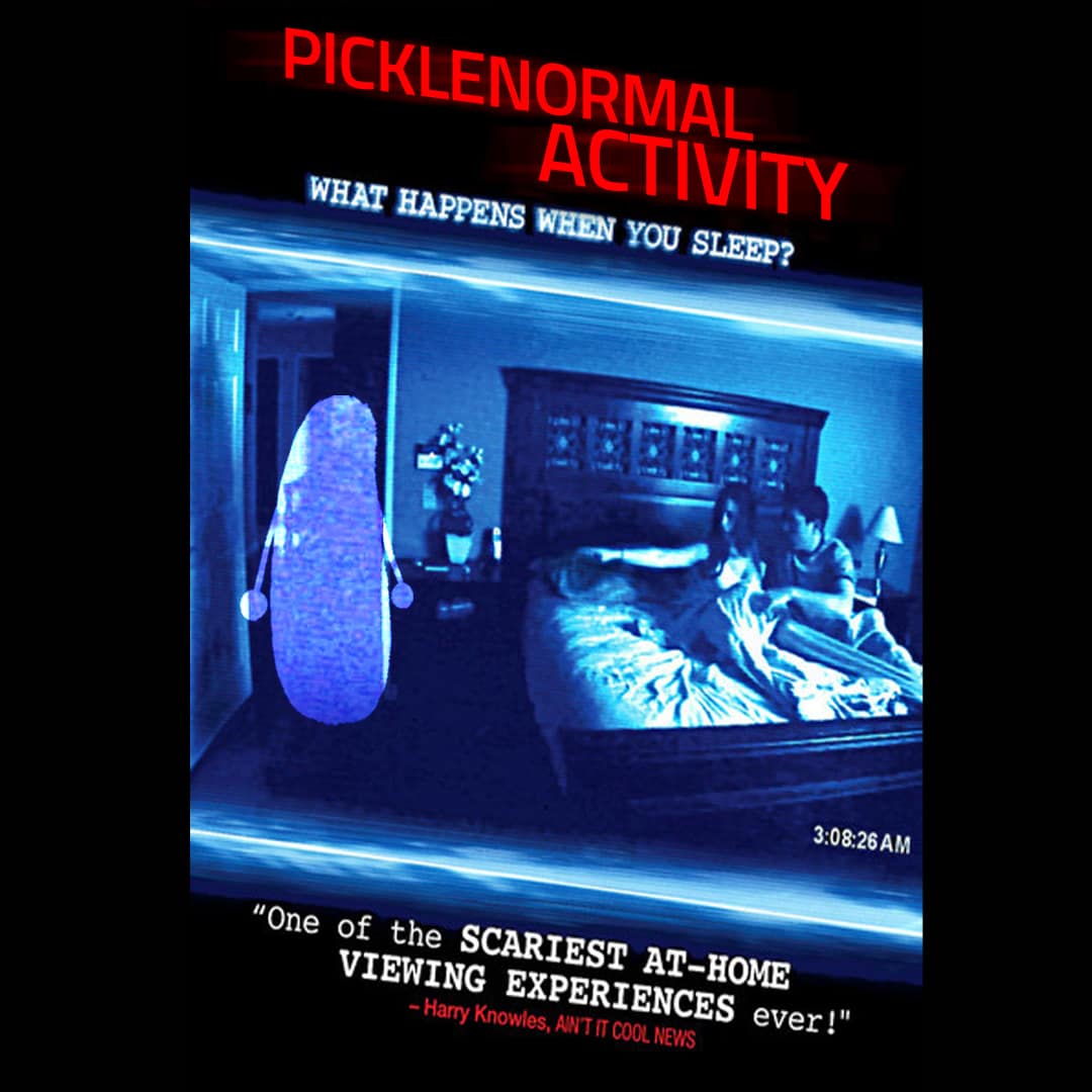 Paranormal Activity movie poster using graphic design