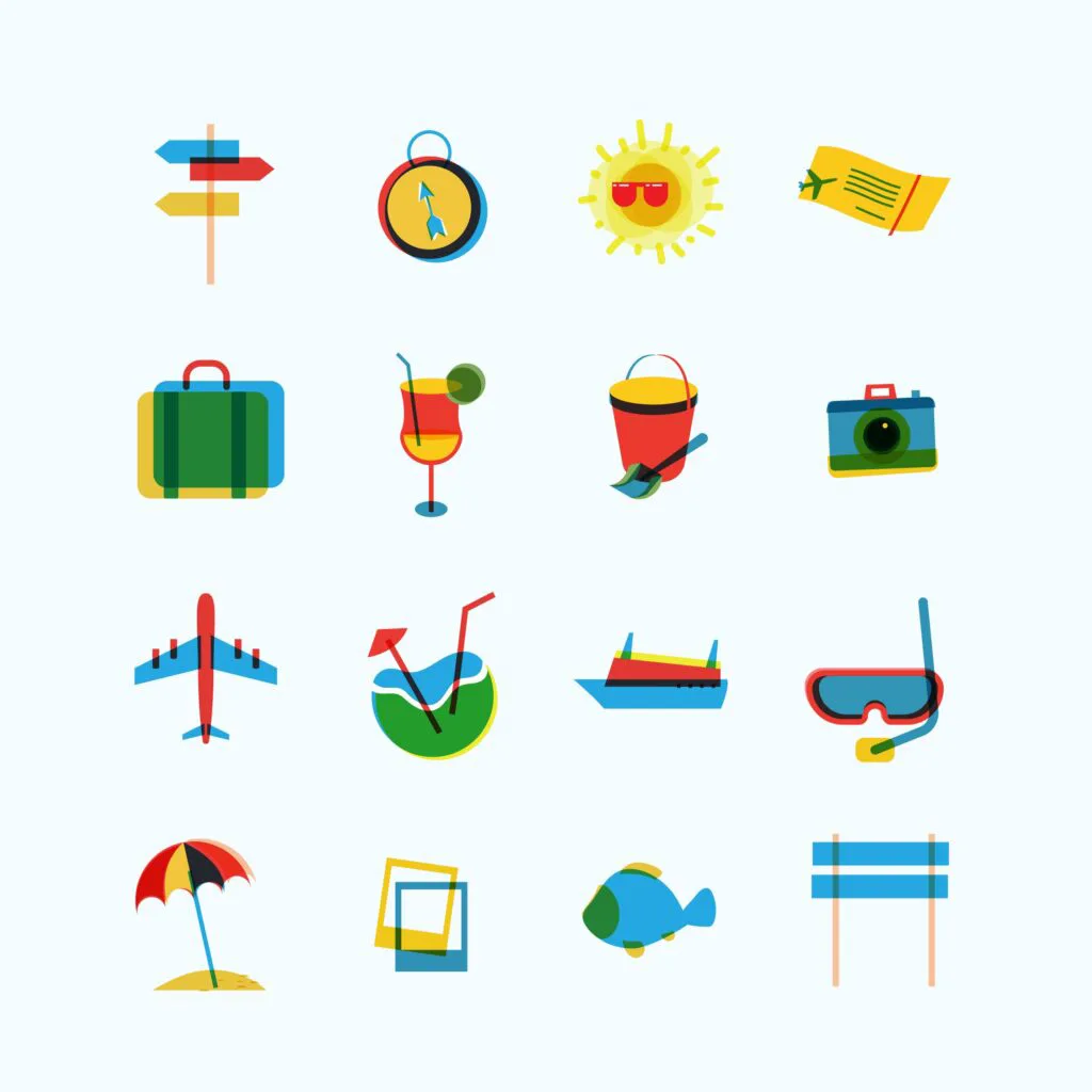 illustrated-summer-icons